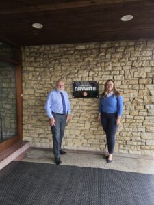 Kelvin and Saffie - New Sales Director at Drywite