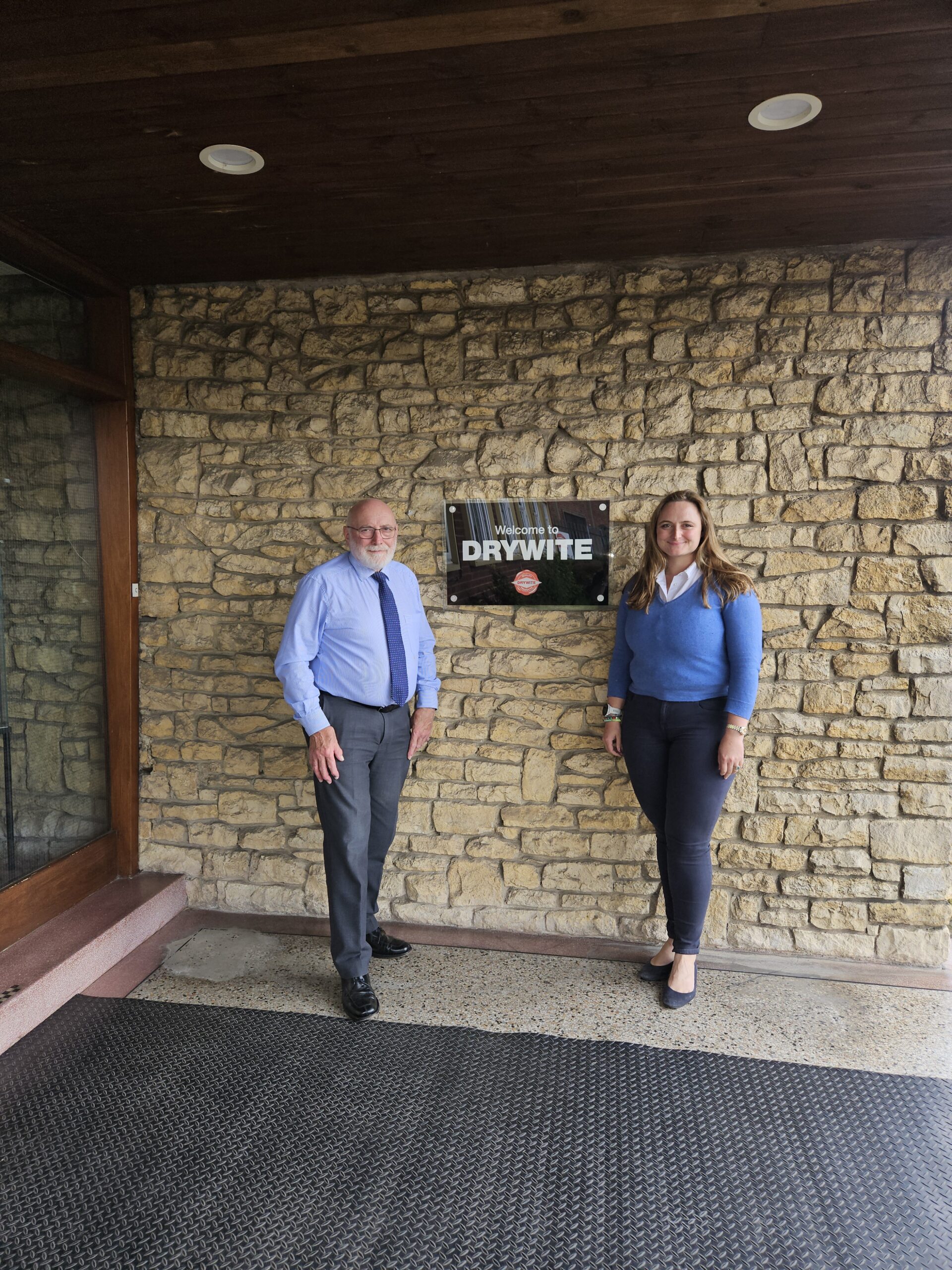 Kelvin and Saffie - New Sales Director at Drywite